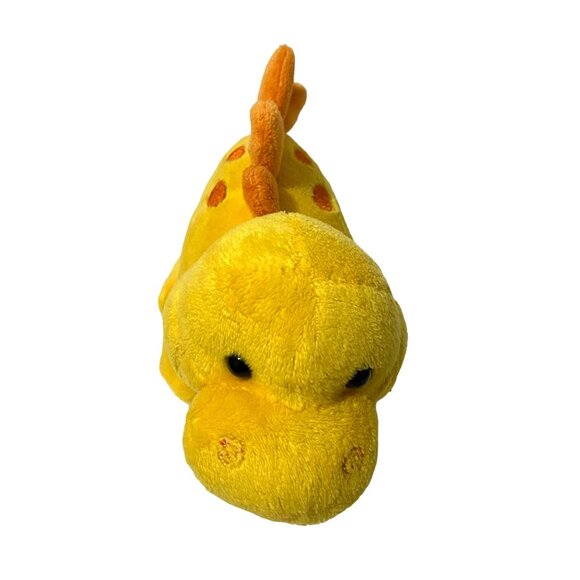 Prextex Stegosaurus Dinosaur Plush 12" Yellow - Picture 3 of 7
